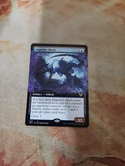 Imposter Mech Extended Art Commander Kamigawa Neon Dynasty MTG NM - Image 1