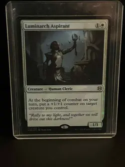 Luminarch Aspirant - Foil Zendikar Rising Magic: the Gathering Lightly Played, E - Image 1