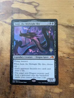 Junji, The Midnight Sky - NM PROMO- Mythic - Kamigawa Neon Dynasty - MTG - Magic - Image 1