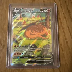 Pokemon TCG Charizard v SWSH260 Sword & Shield Promo Ultra Rare NM Condition - Image 1