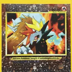 Pokemon TCG Entei Wizards Black Star Promos 34 Reverse Holo Promo - Image 2
