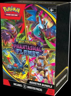 Pokemon Mega Evolution Phantasmal Flames Booster Bundle Ships 11/14 PRESALE - Image 1