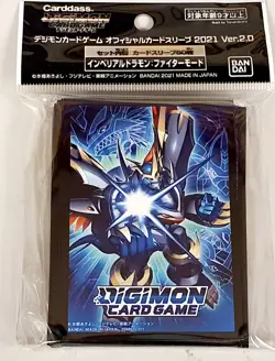 Digimon Card Game Official Carddass Card Sleeves 2021 Ver.2 Bandai 4 Types - Image 4