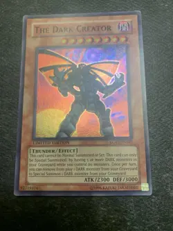 Yu-Gi-Oh! TCG The Dark Creator RGBT-ENSE1 Raging Battle Limited Edition NM Card - Image 1