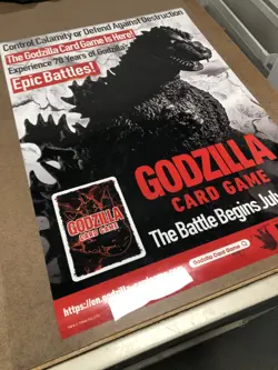 Godzilla Card Game Promo Poster - Image 2