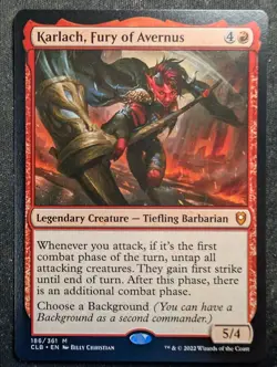 Karlach, Fury of Avernus - Commander Legends: Battle for Baldur's Gate (MTG) - Image 1