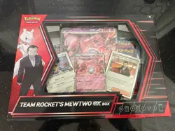 Pokemon TCG Team Rocket's Mewtwo EX Box NEW, FACTORY SEALED - Image 1