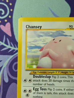 Pokemon TCG Neo Destiny Unlimited Chansey 31/105 Near Mint - Image 2