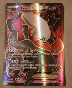 Pokemon Darkrai EX Holo Full Art Ultra Rare Card 118/122 XY Breakpoint Near Mint - Image 1