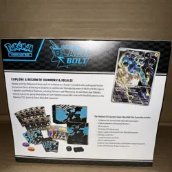 Pokemon Black Bolt ETB SEALED NEW 9 Packs Elite Trainer Box TCG Pokemon Cards - Image 3