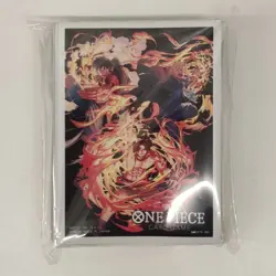 One Piece Card Game Limited Card Sleeve - Ace . Sabo . Luffy - Image 1