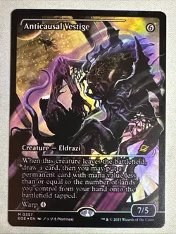 MTG / Anticausal Vestige / EOE / #357 / FOIL (Showcase) / Rare / NM - Image 1