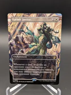 Karmic Justice (Anime Borderless) Wilds of Eldraine: Enchanting Tales Regular - Image 1