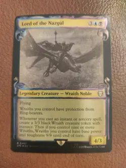 Lord of the Nazgul *FOIL Showcase Scrolls* [LTC] The Lord of the Rings - Image 1