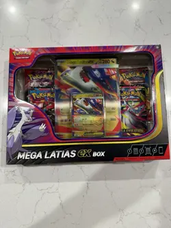Mega Latias ex Mega Evolution Pokemon TCG Box - Image 1