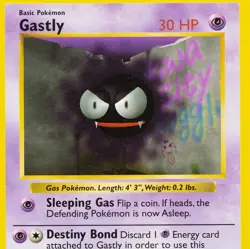 Gastly Pokemon (1999) Base Set Shadowless 50/102 CGC 7.5 - Image 4