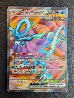 Walking Wake ex - 189/162 Temporal Forces (Pokemon) Full Art Ultra Rare - Image 1