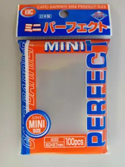 KMC Perfect Fit Inner Sleeves MINI Size 60mmx87mm Vanguard Yugioh - Image 1