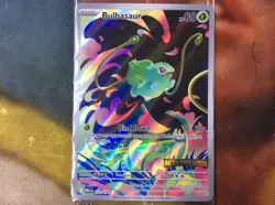 Bulbasaur 133/132 Mega Evolutions Box Topper Promo card factory SEALED - Image 3