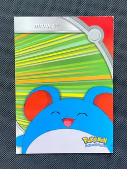 MARILL HV15 Topps Pokemon Card TV Animation Edition Heroes Villains Insert 2000 - Image 1