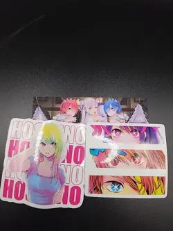Rem, Ram And Emilia Re Zero Anime Waifu Card Doujin ACG Goddess - Image 2