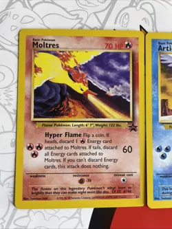 Zapdos Articuno and Moltres 2000 Movie Promo Cards NM Mint Condition Pokemon TCG - Image 3