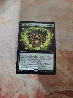 Archdruid's Charm Extended Art Murders At Karlov Manor MTG NM - Image 1