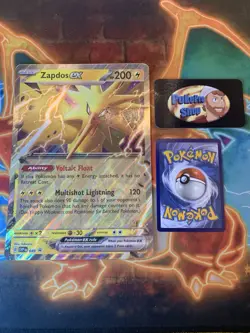 Zapdos EX Jumbo Pokemon TCG SVP049 Oversized Card - Image 1