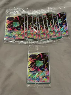 Pokemon Mega Evolution Bulbasaur Stamped Promo SEALED 133/132 Box Topper - Image 2