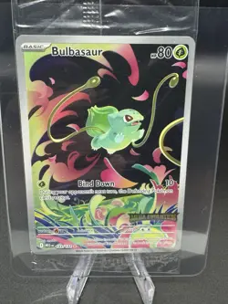 Pokemon Bulbasaur 133/132 English Mega Evolution Stamped Promo *Factory Sealed - Image 1