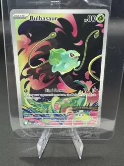 Pokemon Bulbasaur 133/132 English Mega Evolution Stamped Promo *Factory Sealed - Image 2