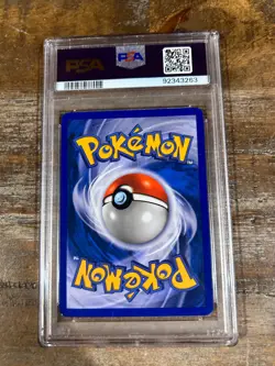 Pokemon Game 2000 Base II WIGGLYTUFF Holo SWIRL #19 PSA 7 Near Mint RARE - Image 2