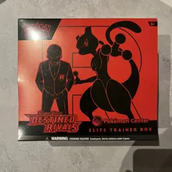 Pokemon Center Destined Rivals ETB Elite Trainer Box Sealed Mint - NDAY SHIP - Image 1
