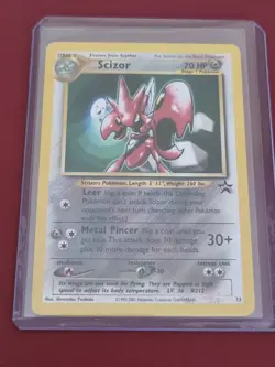 Pokemon Black Star Promo Scizor #33 TCG Card WOTC Wizards Of The Coast - Image 1