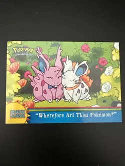 Pokemon Card - Wherefore Art Thou, PokemonU OR17 - Orange Islands - Topps - LP - Image 1