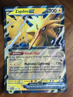Zapdos ex 049 Jumbo Cards Holo - Image 1