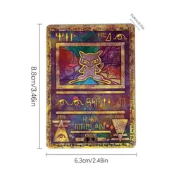 Pokemon Card Ancient Mew Metal Colored | Collector's Edition - Image 5