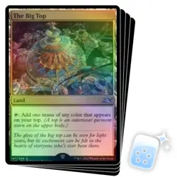 FOIL THE BIG TOP X4 Unfinity Magic MTG MINT CARD - Image 1
