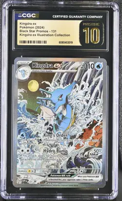 Pokemon Card CGC PRISTINE 10 Kingdra ex Special Illus. Coll. Promo SVP EN 131 - Image 1