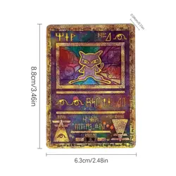 Neue Pokemon Ancient Mew Promos Metal Card - TCG Pokemon Cards Geschenk fur Ki - Image 2