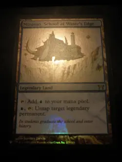 mtg magic minamo school at water's edge FOIL ENGLISH ecole de la cascade mystery - Image 2