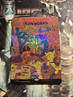x1x Krark-Clan Iron Works Foil Encyclopedia Of Magic Secret Lair - Image 1