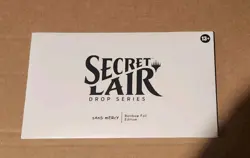 MTG Secret Lair - sAnS mERcY - Rainbow FOIL Factory Sealed - Image 1