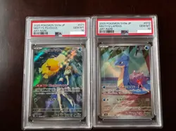 PSA 10 Misty's Psyduck Lapras AR 071 072/063 Heat Wave Arena Pokemon Card Japan - Image 1