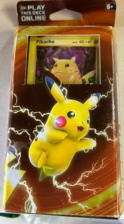 2016 Pokemon TCG XY Evolutions Pikachu Power Theme Deck Factory Sealed New - Image 1