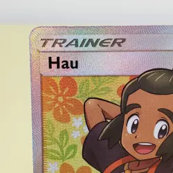 Pokemon Hau Guardians Rising Trainer Full Art Ultra Rare Holo Card 144/145 LP+ - Image 3