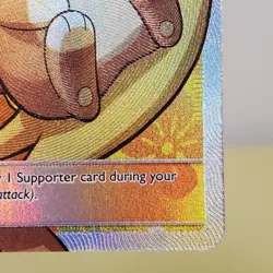 Pokemon Hau Guardians Rising Trainer Full Art Ultra Rare Holo Card 144/145 LP+ - Image 5