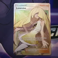 Pokemon TCG Lusamine 110/111 Holo Full Art Ultra Rare Crimson Invasion nm - Image 1