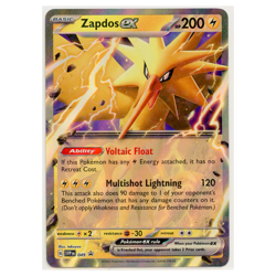 2023 Pokemon Zapdos EX Scarlet & Violet Jumbo Black Star Promo #049 - Image 1