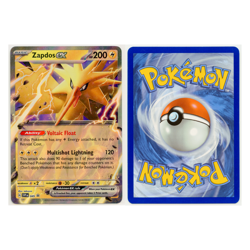 2023 Pokemon Zapdos EX Scarlet & Violet Jumbo Black Star Promo #049 - Image 3